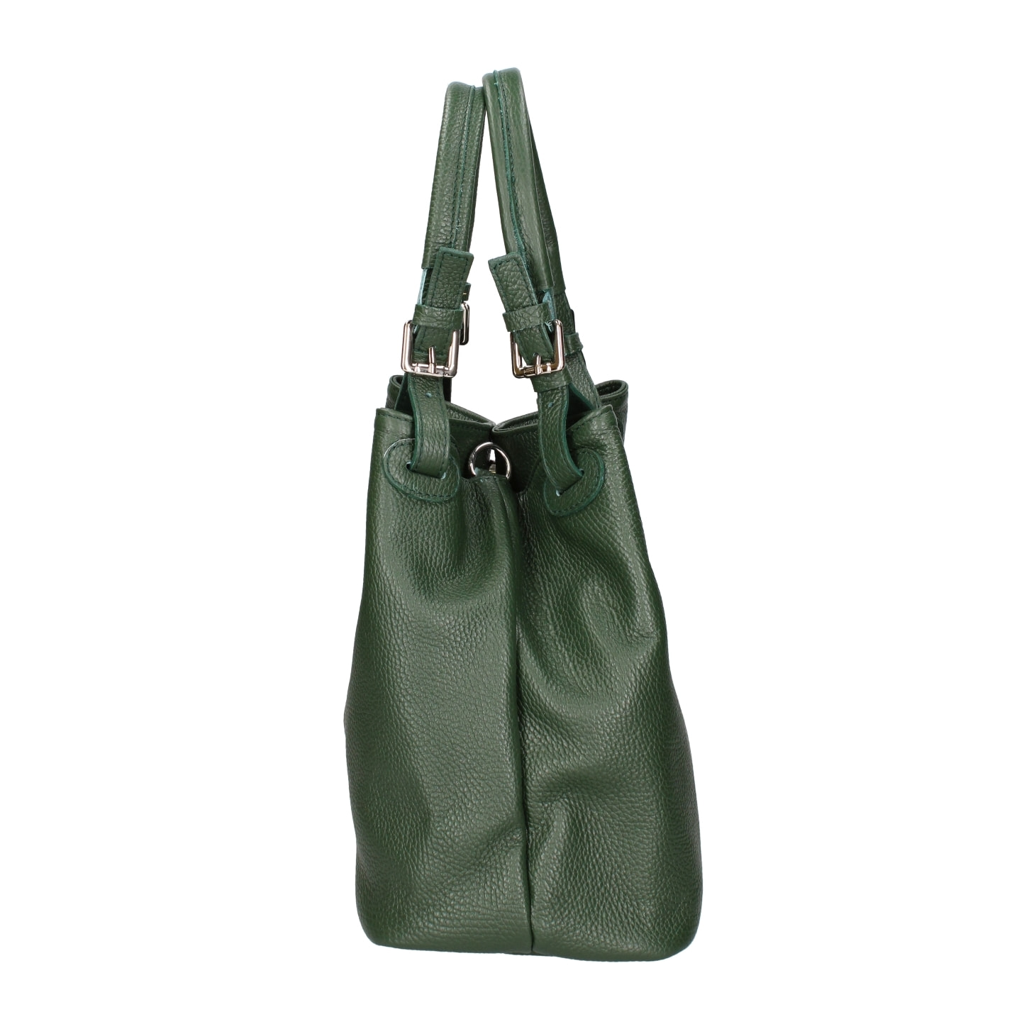 Borsa a spalla da donna In Vera pelle Made in Italy 29x32x17 cm