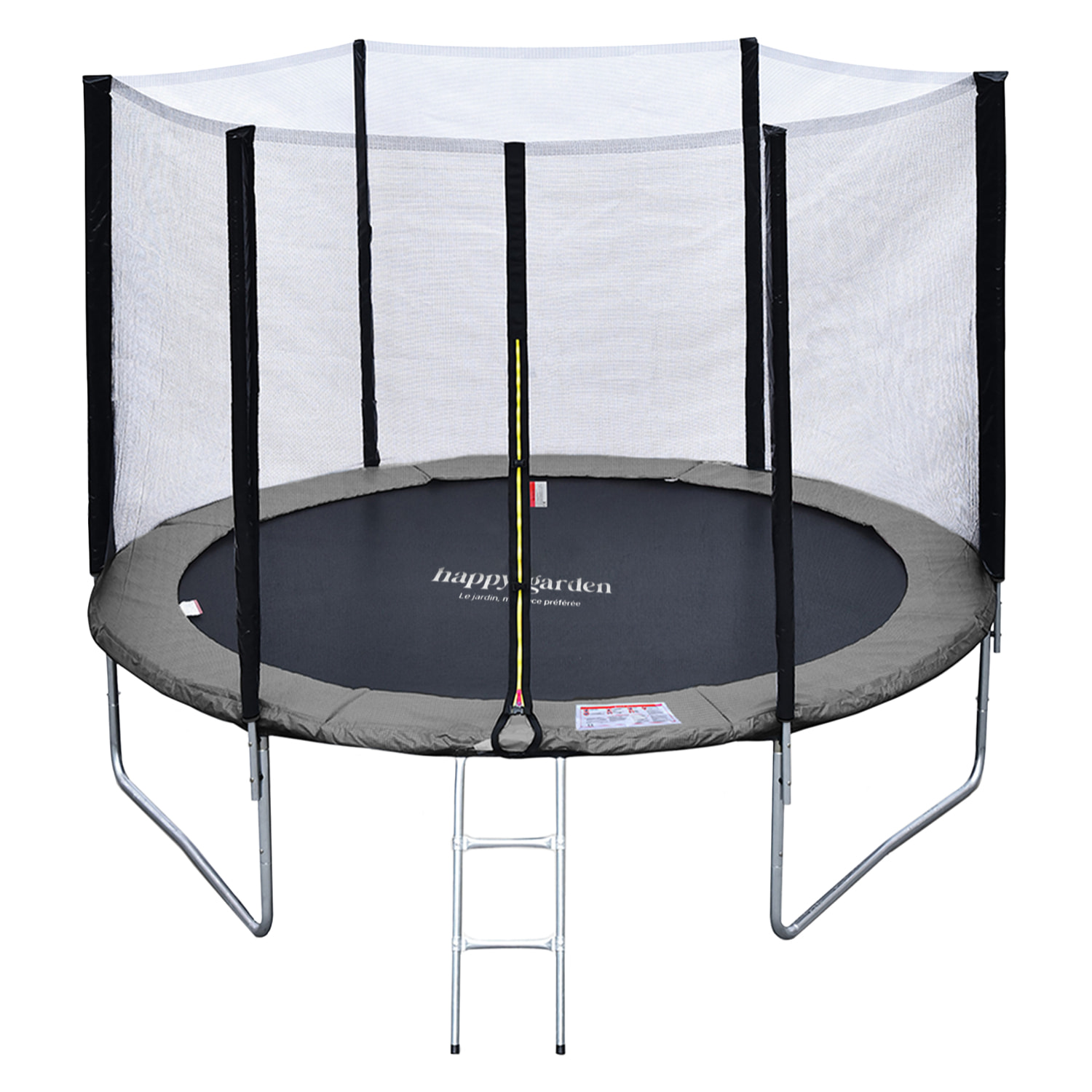 Trampoline réversible avec accessoires -