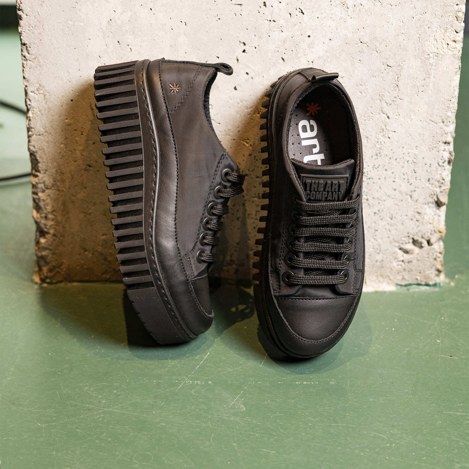Zapatillas 1518 NYLON BURDEOS-BLACK/BRIGHTON color Burdeos-black