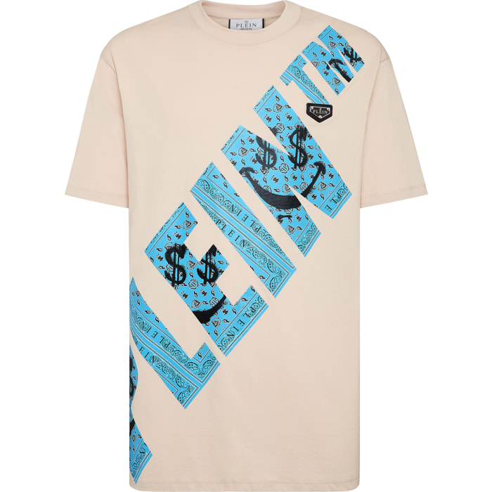 PHILIPP PLEIN T-shirt Round Neck SS Keep $miling