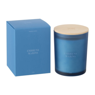 J-Line bougie parfumée Accords Essentiels - Embruns Marins - bleu - 52H