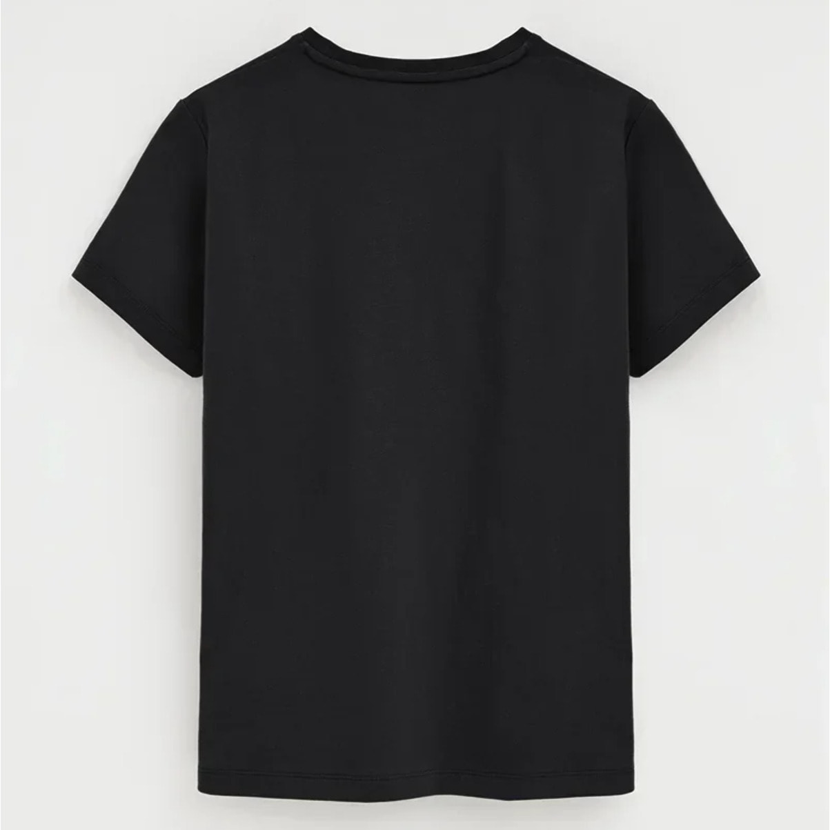 Pack mujer de dos camisetas negra y blanca de manga corta y cuello redondo con bordado Rigby Go