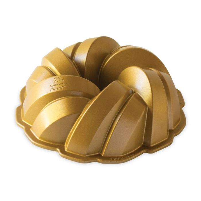 Moule à gâteau fantaisie NORDIC WARE a gateau Bundt Torsade Gold