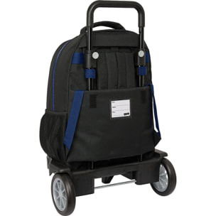 Mochila gde. c/ruedas compact evol. ext. naruto "ninja"