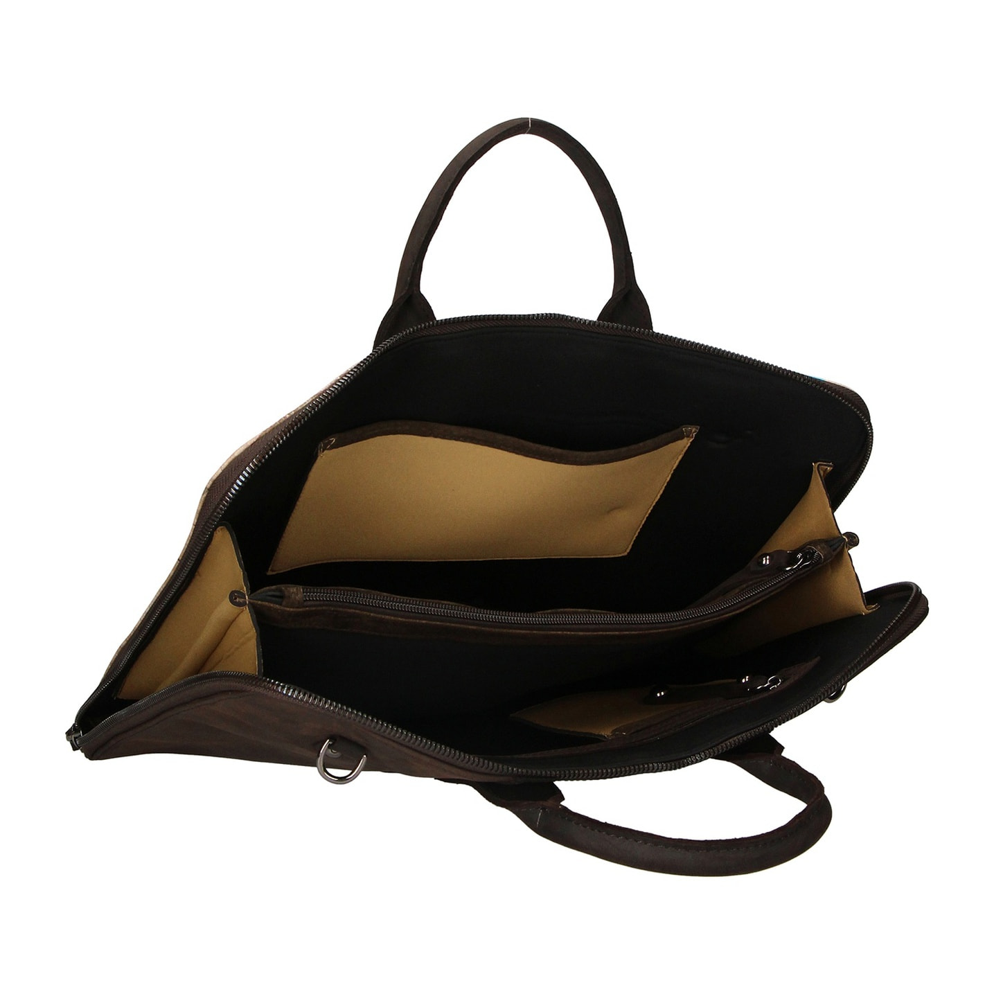 Borsa a mano da donna - Modello Michela - Vera pelle - 28.0 x 40.0 x 3.0 cm