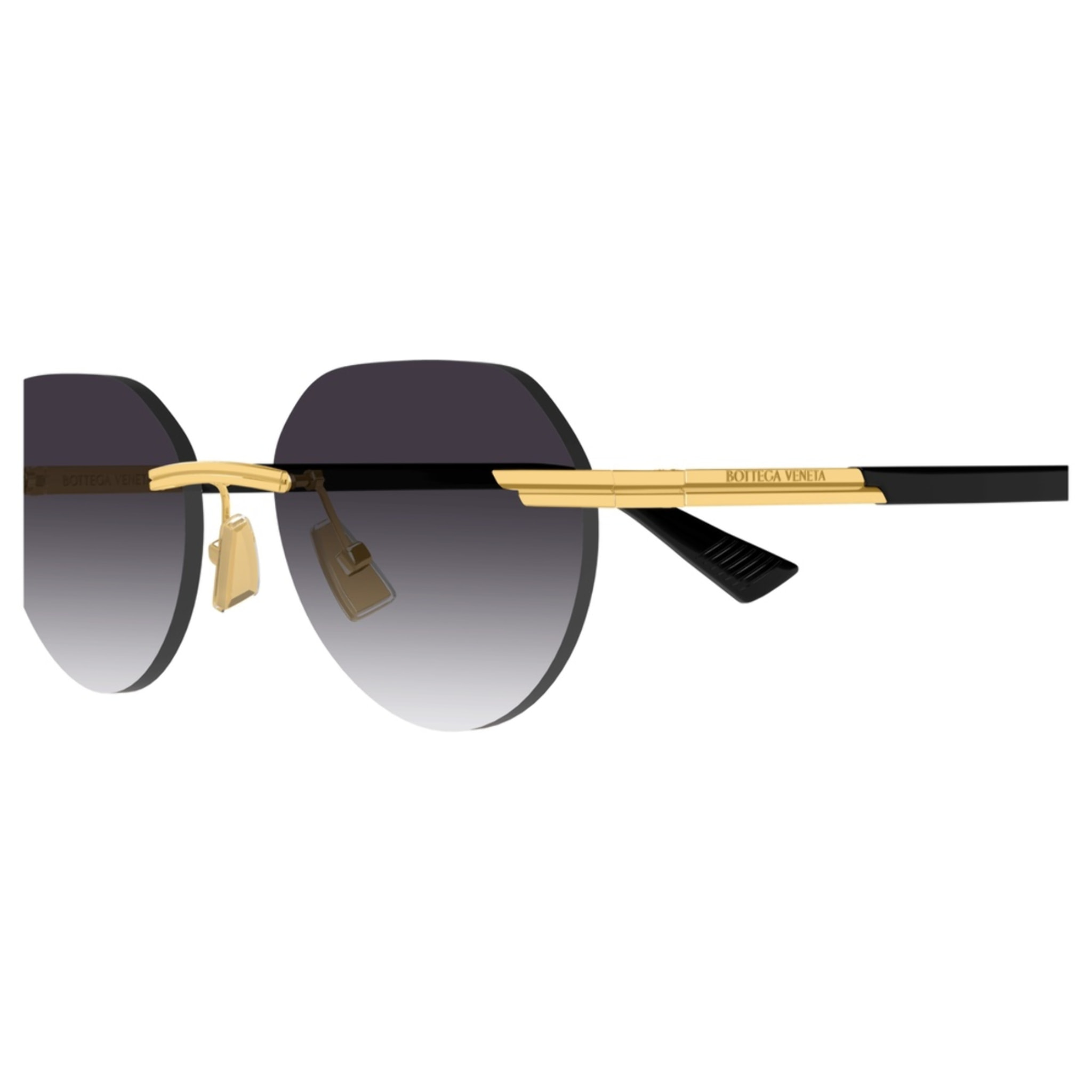 Gafas de Sol Bottega Veneta BV1379S-001 de Metal Hombre 51 mm