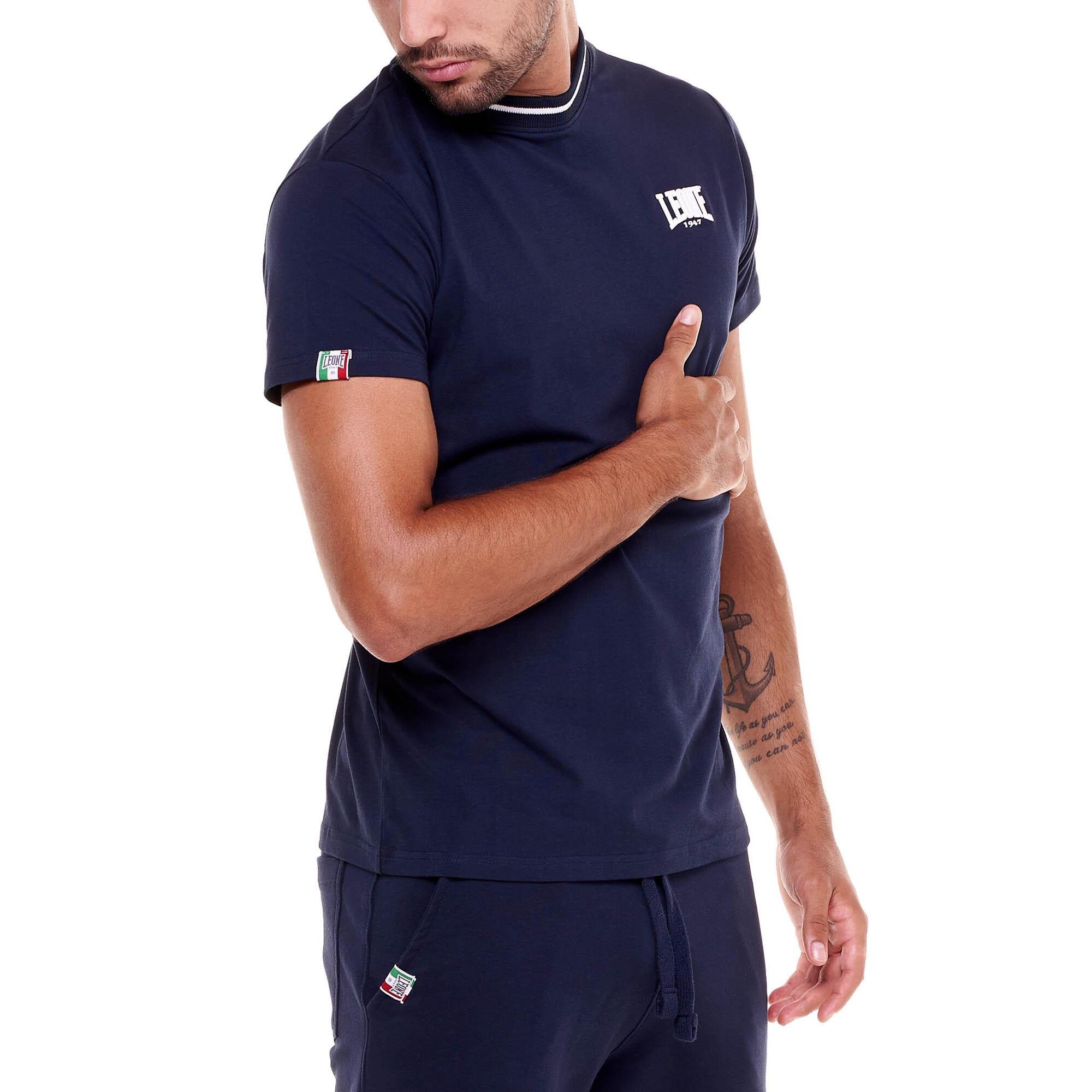 Camiseta básica hombre cuello redondo