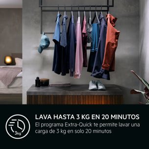 AEG Lavadora de libre instalación Serie 7000 ProSteam® UniversalDose de 9.0 kg LFR7394O4V