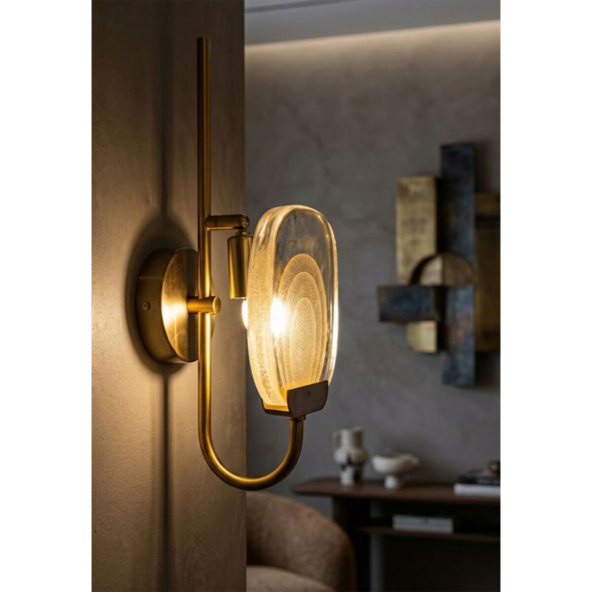 LAMPADA DA MURO SOFTY CM 15X14X38