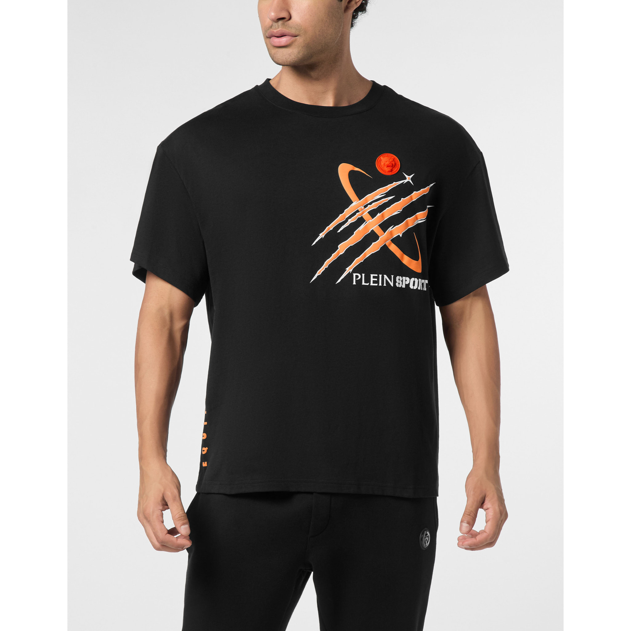 PLEIN SPORT T-Shirt Round Neck Ss SCRATCH