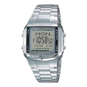 Reloj Casio DB-360-1A Hombre Digital Cuarzo con Correa de Acero inoxidable