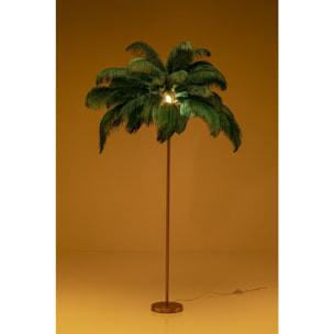 Lampadaire plumes 165cm vert Kare Design