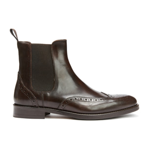 Chelsea boot British Passport testa di moro