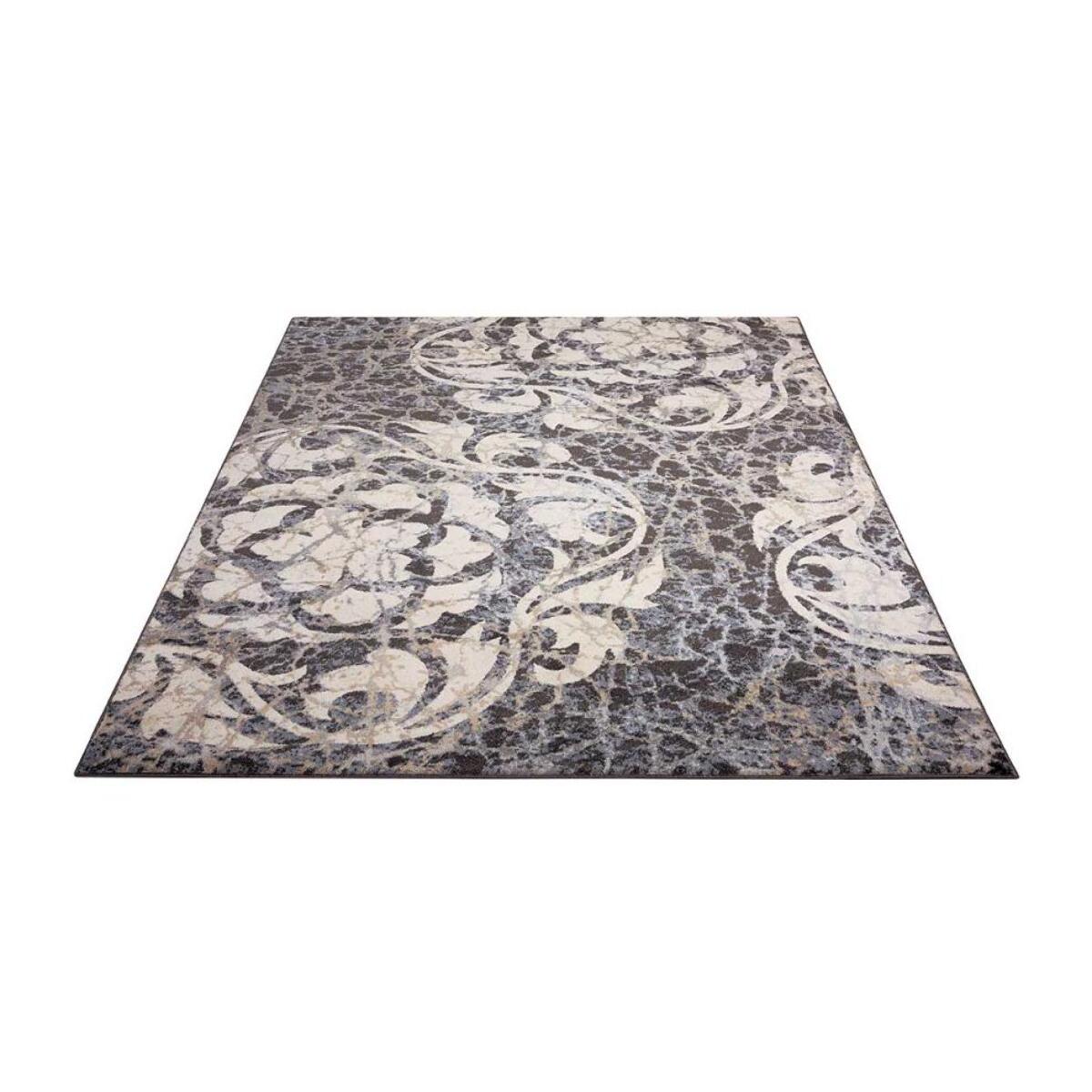 Tapis salon et chambre tissé motif baroque JOHU