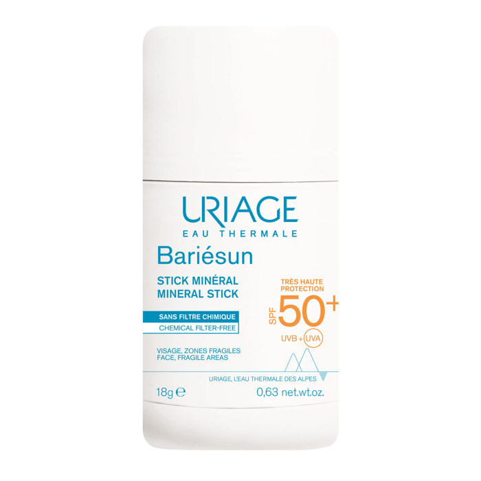 BARIESUN - Stick Minéral SPF50+ 18 g