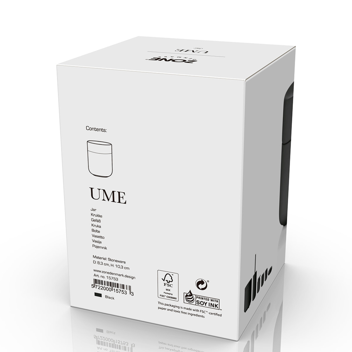 Pot avec couvercle Ume