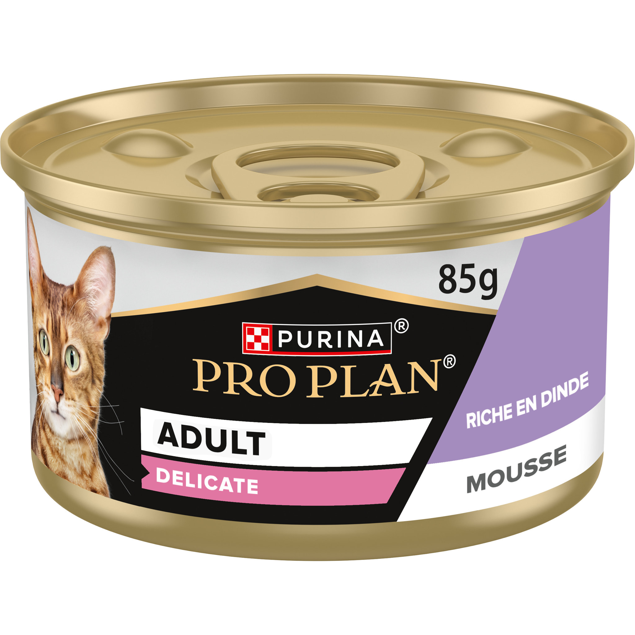 PRO PLAN DELICATE Mousse Dinde 85g - Lot de 24