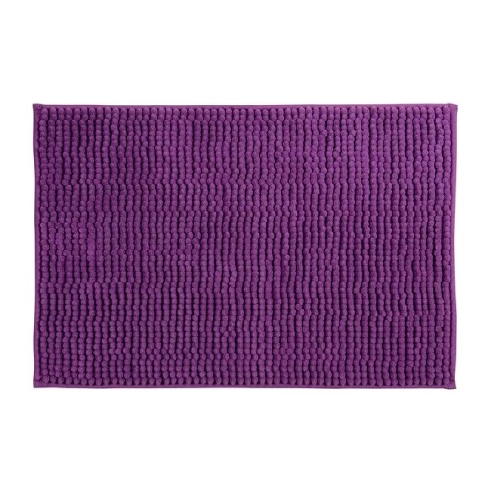 Tapis de bain Microfibre CHENILLE 60x90cm Violet MSV