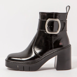 Botines con tacón 1979 NAPPA SHINNY BLACK/BERNA color Black