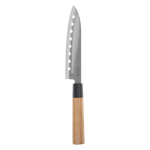 Couteau Santoku bambou - lame 169cm Black Bambou