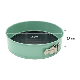 Lot de 2 moules à manqué 25/25 cm en acier carbone Divers Divers Zenker  Divers