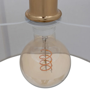 Lampadaire arche "Tilio" doré H195cm