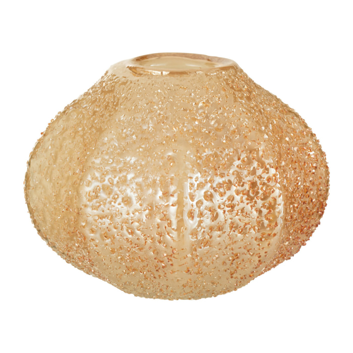 J-Line vase - verre - orange clair - small - Ø 18 cm