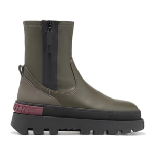 Botas de Mujer Corte Medio  All Track Zip Khaki