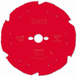 Lame diamant pour scie circulaire portative FREUD - Ø260 2,4/1,8 AL30 Z6 TD 10° - F03FS09849 -FR26F001M