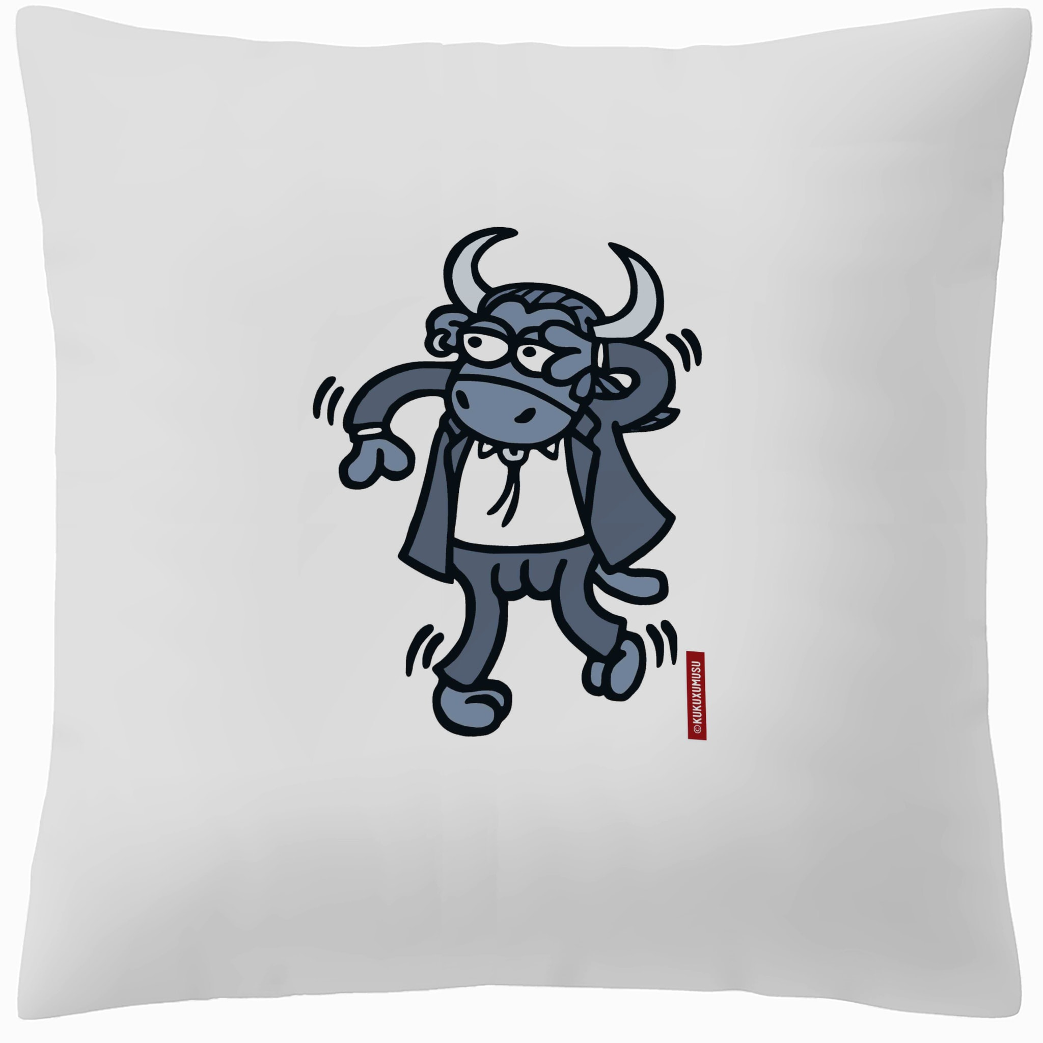 Funda Cojín Deco 65x65 cm Bulldiction Men - 100% algodón