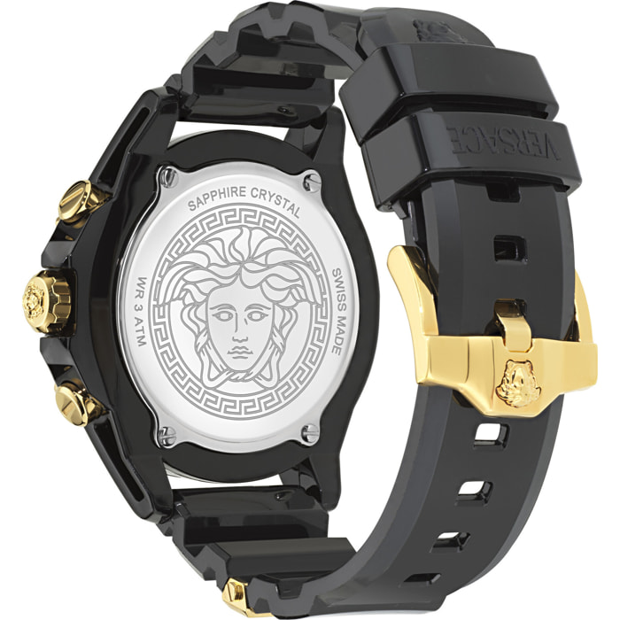 Versace Reloj Cronógrafo De Cuarzo Icon Active New