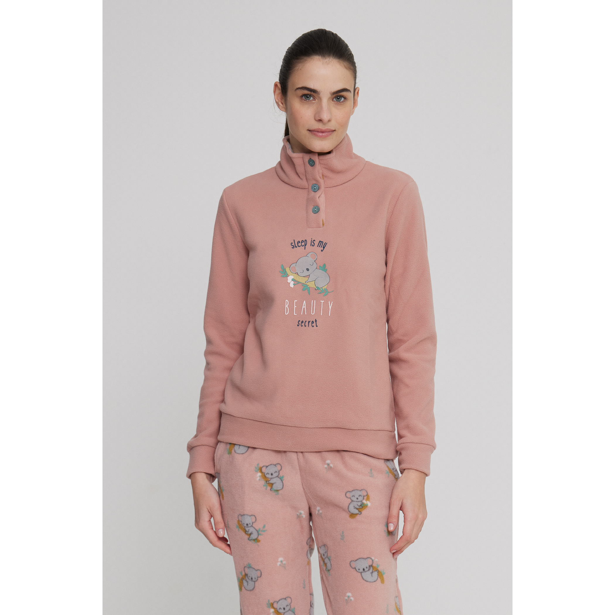 Pigiama donna micropile koala Noidinotte