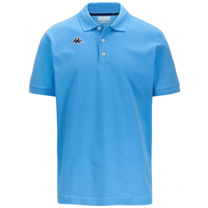Kappa - Polo Shirts Uomo Blu - Logo Holiver Mss
