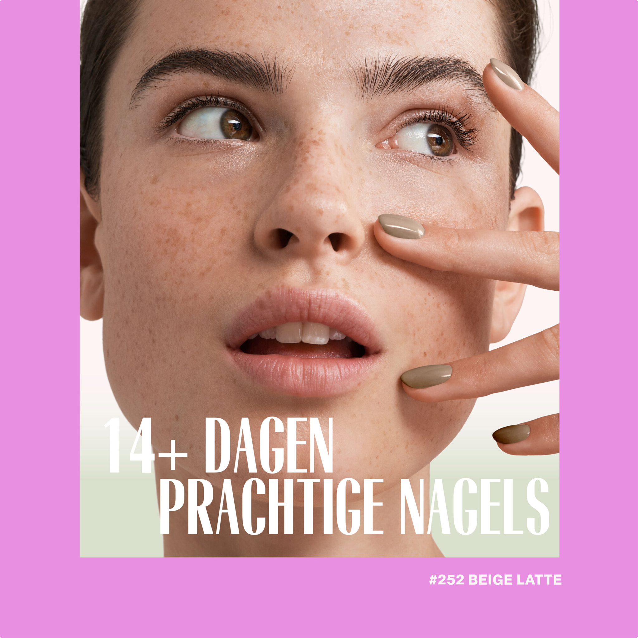 Vernis semi-permanent - 252 Beige Latte - 15 ml