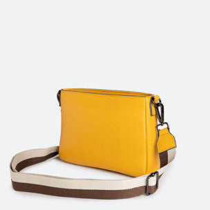 ESSENTIALS CROSSBODY MOUTARD