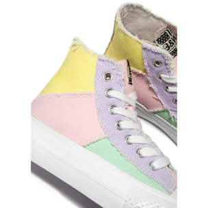 Zapatillas Altas Patchwork Multi