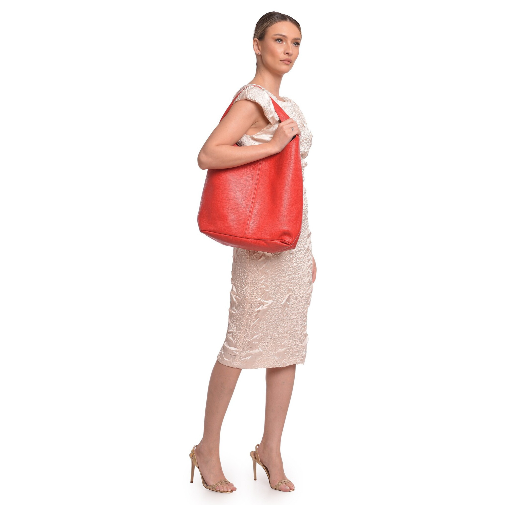Shopper Anna Luchini Rosso