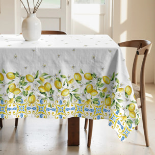 Nappe anti-taches 100% coton Ludovica