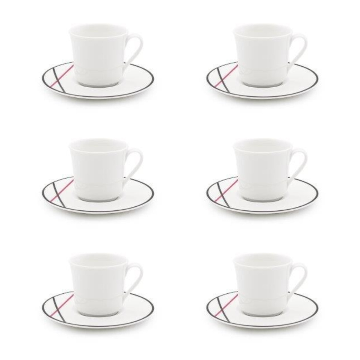 Coffret 6 services à café BISTROT