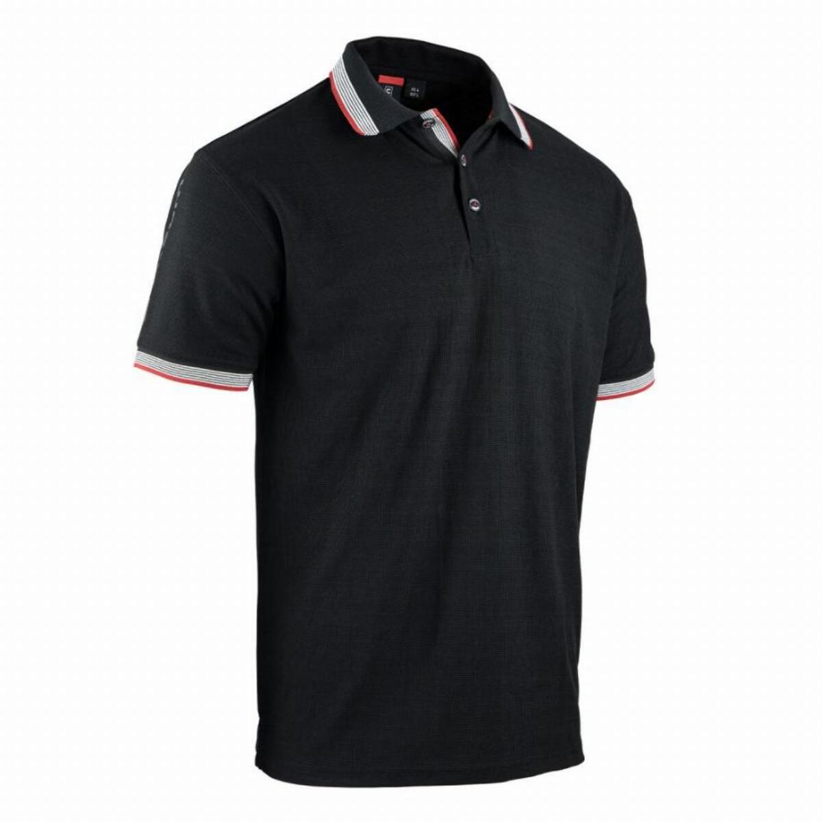 Polo de travail FACOM Soccer Noir/Rouge Taille S - FXWW9010E-S