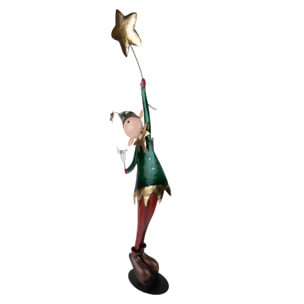 Folletto natale - Pezzi 1 - 33xH88x12,07cm - Bianchi Dino SpA
