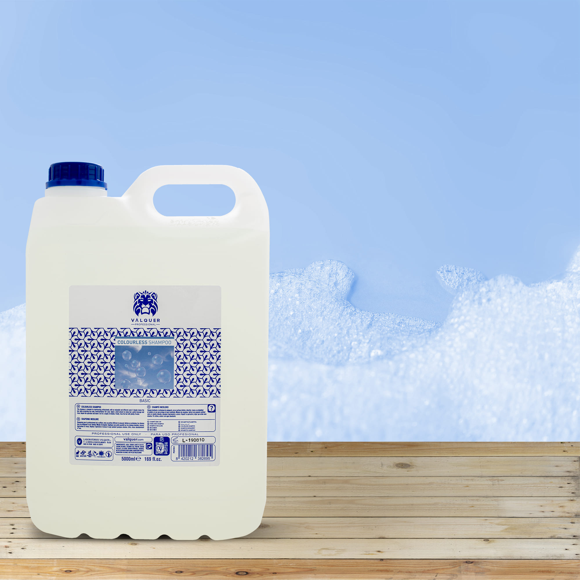 Valquer Champú incoloro - 5000 ml