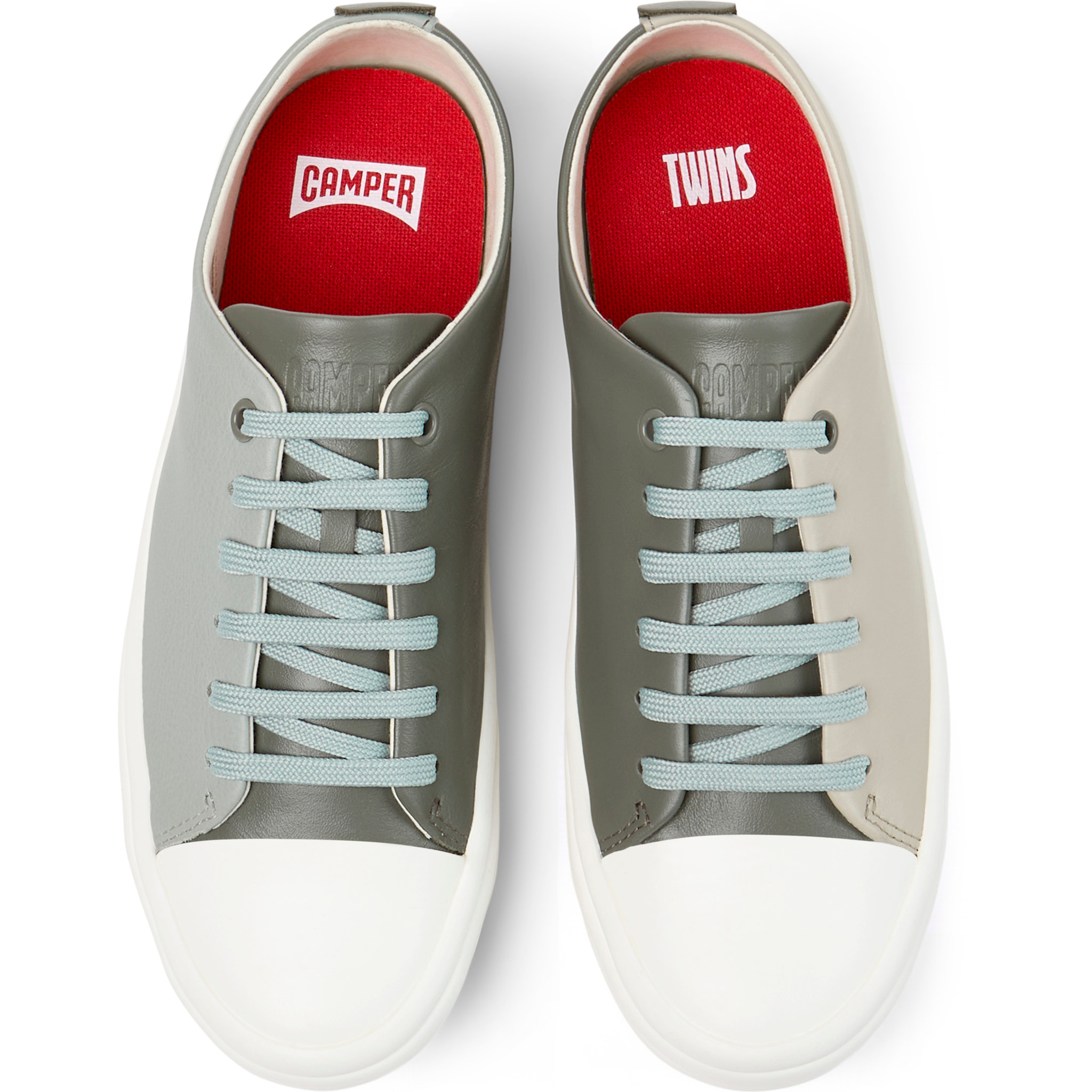 Zapatillas - CAMPER Hoops Twins - Multicolor - Cuero liso