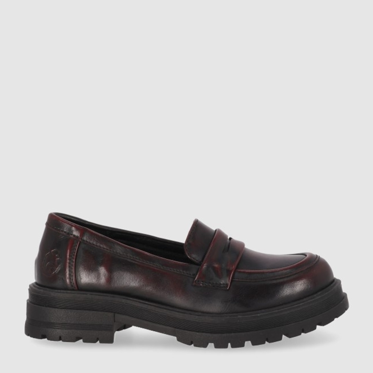 Zapatos - Burdeos - Tacón: Bajo