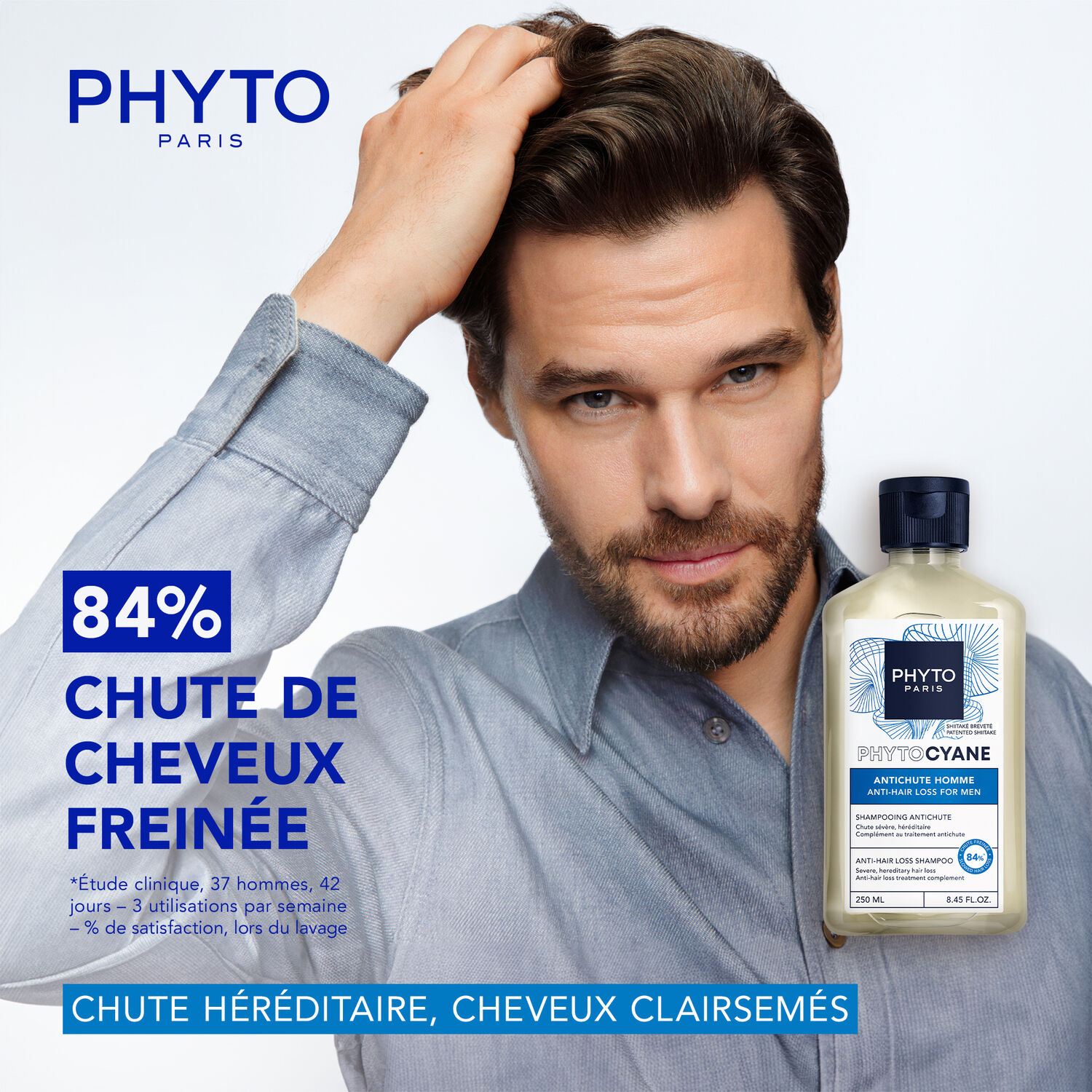 Phytocyane - Shampooing Antichute Homme