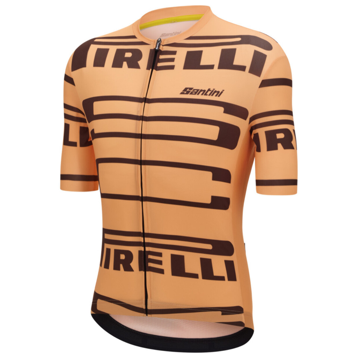 Pirelli - Maillot Unisex - Naranja Fluo - Unisex