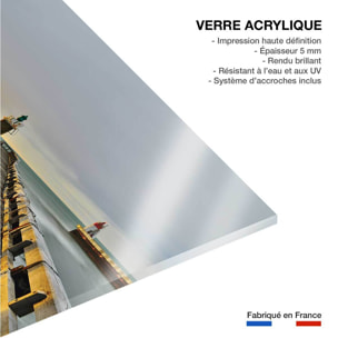 Tableau capbreton glassy sous estacade Tableau plexiglas