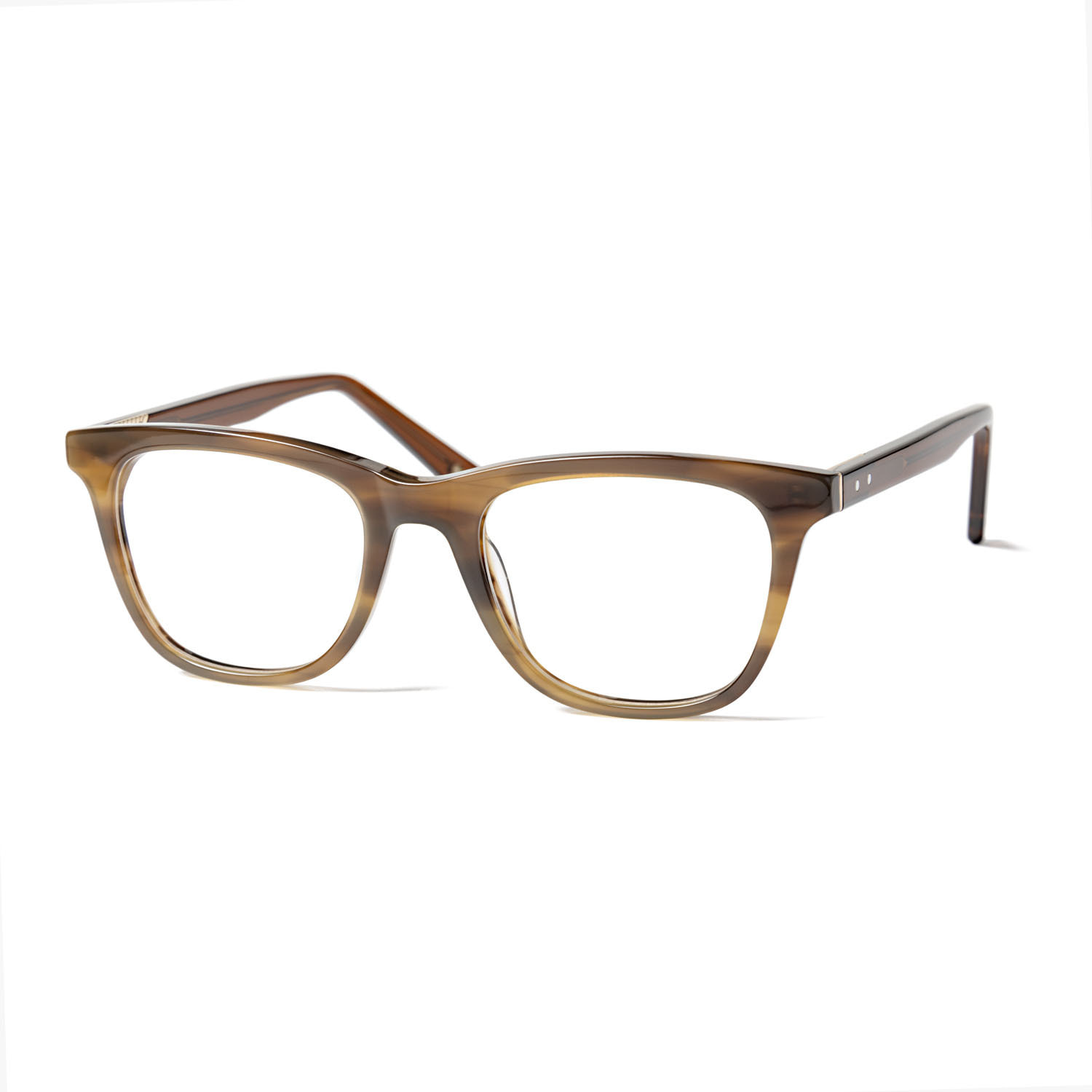 Gafas de sol OCEAN BERLIN - Plana verde con patillas metálicas doradas