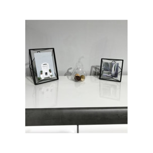 Lot de 2 vases à poser terrarium verre transparent forme poire - FORET GLASS