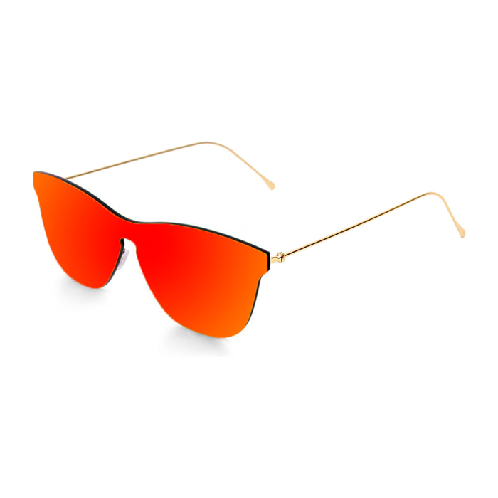 GAFAS DE SOL SUNPERS SAN FRANCISCO FLAT METAL de color Rojo